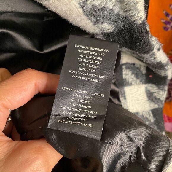 BlankNYC Oversized Houdstooth Print Blazer - Picture 6 of 7